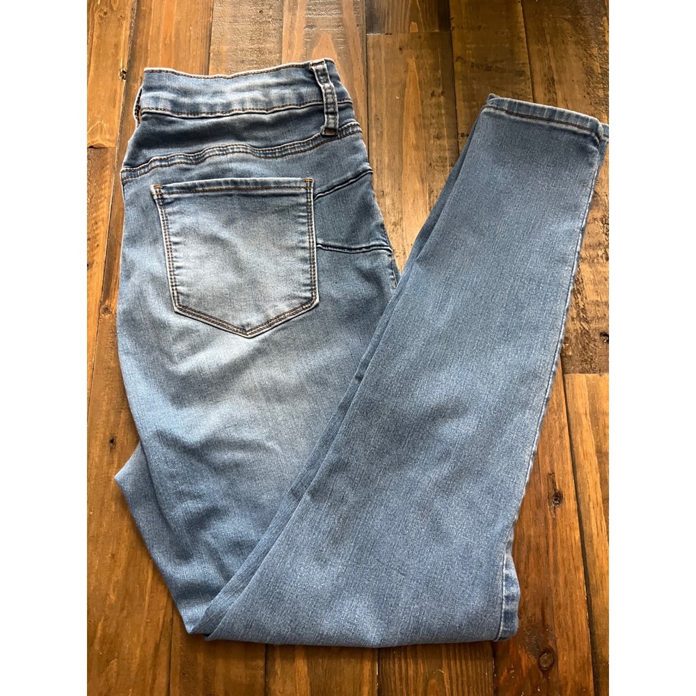 S.O.N.G. Skinny Ankle Jeans High Rise Curvy Women 13/31 Blue Denim Stretch